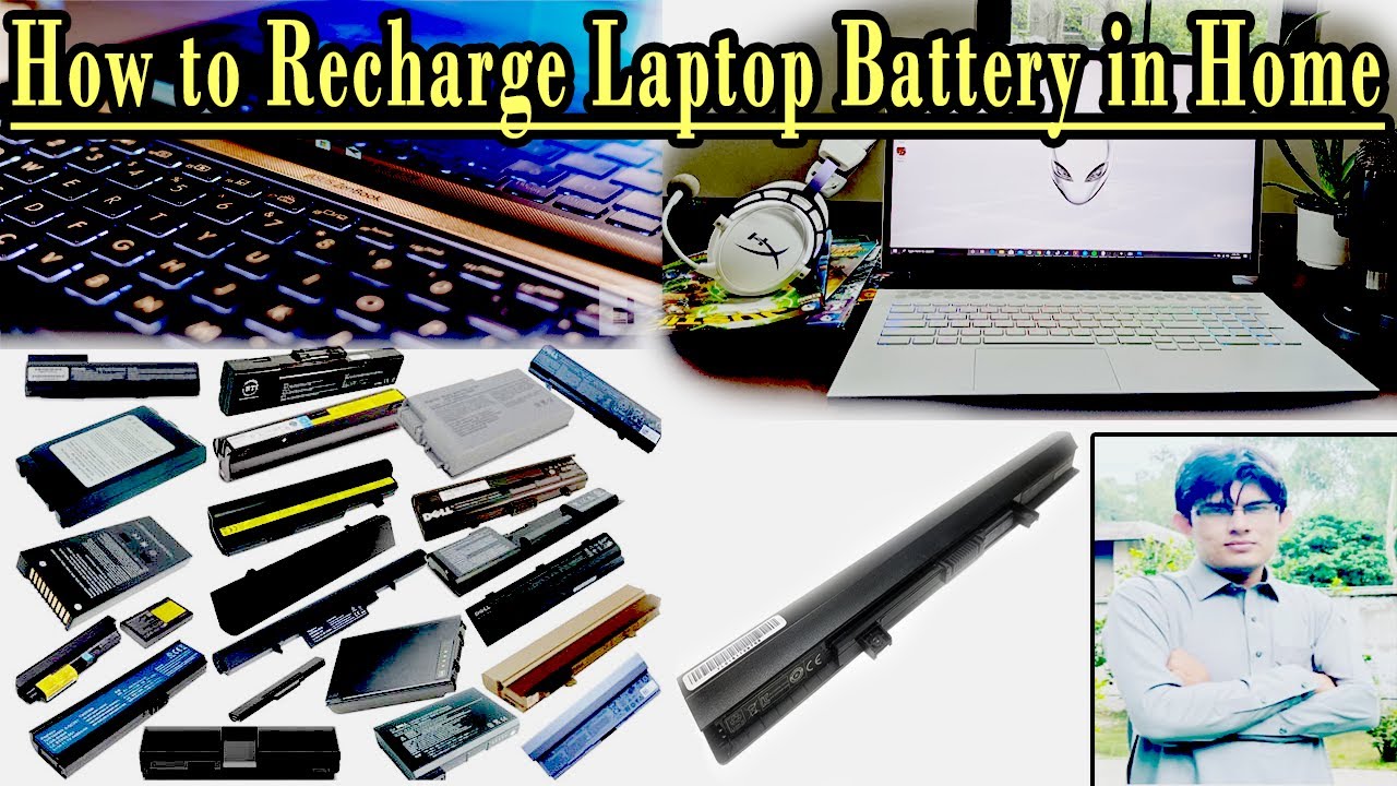 How to Fix/Recharge Laptop Battery in Home  || English Version || Engineering World by Naveed ||