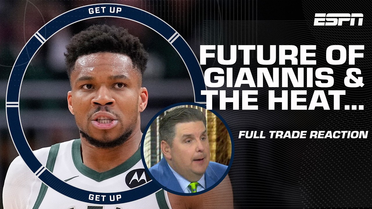 Giannis Antetokounmpo TRADE REACTION 😮 Windy has ALL EYES on the Bucks' draft 👀 | Get Up