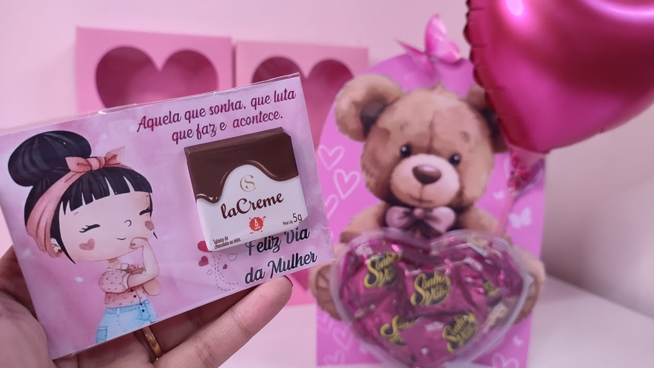 LEMBRANCINHA PARA O DIA DAS MULHERES 2025 + NOVIDADE 💕