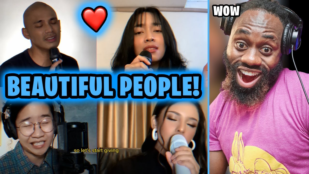 WOW SO BEAUTIFUL! | Indonesia's Various Artists - We Are The World (Cover) | REACTION!!!!
