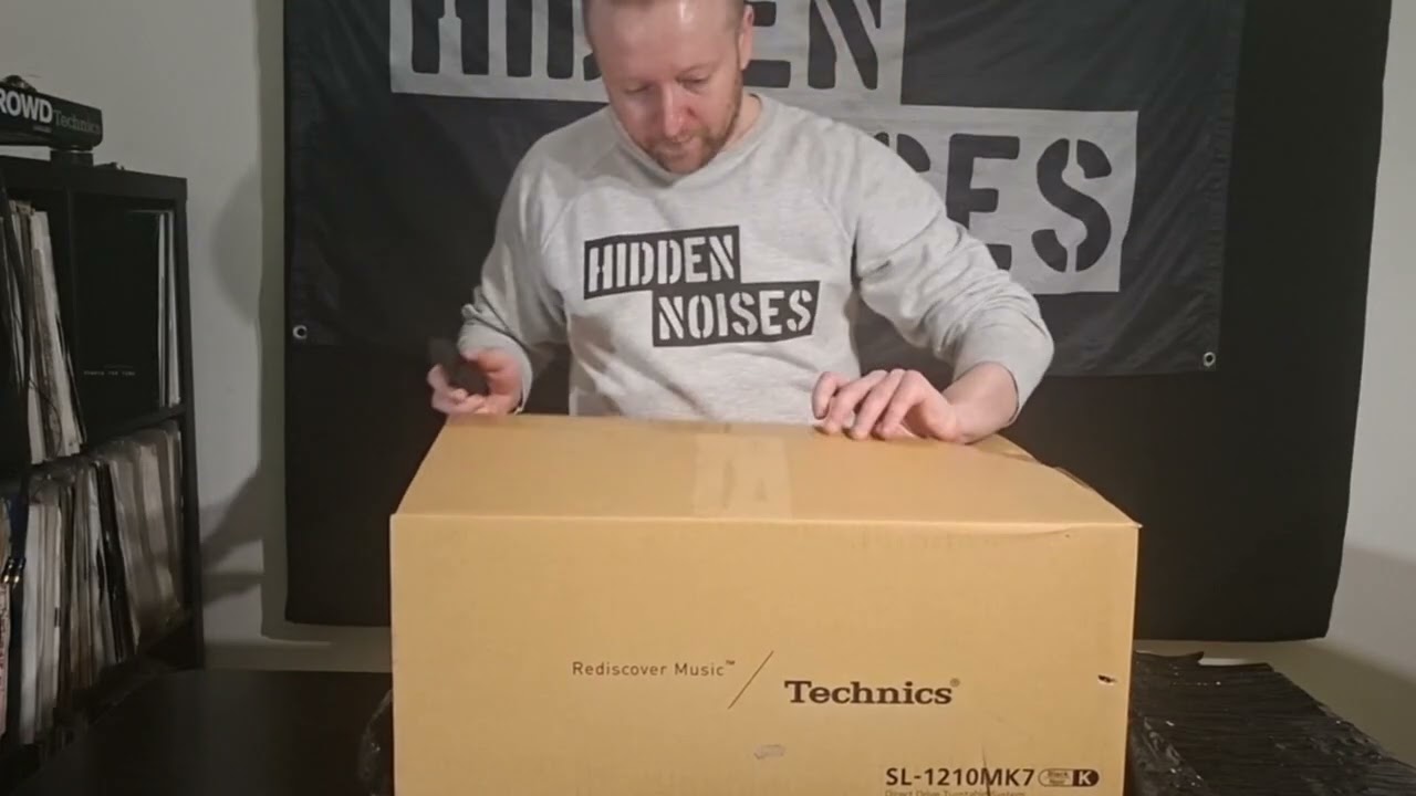 Technics MK7 unboxing