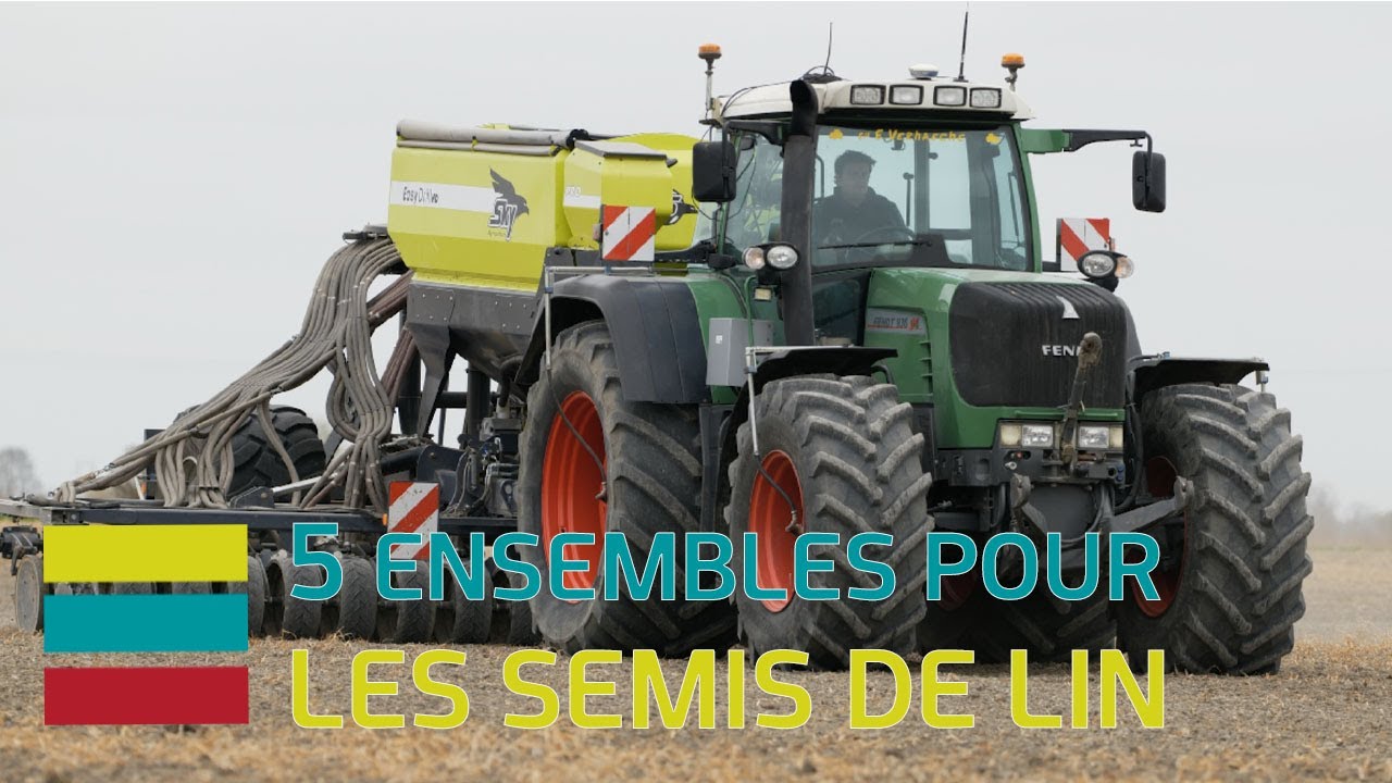 S2 - E15 : 5 ENSEMBLES POUR LES SEMIS DE LIN ET DÉCOUVERTE D’UNE LINIÈRE 🌾🚜