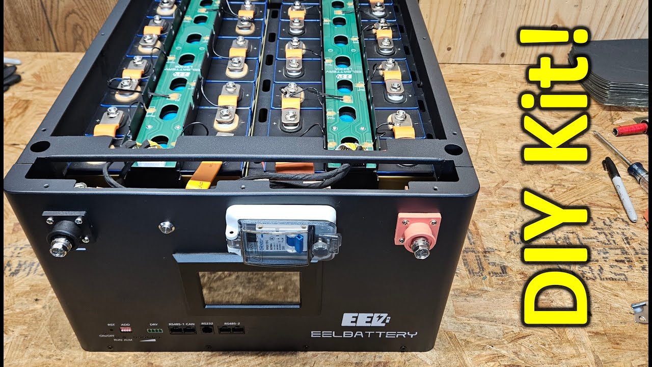 Build Your Own Battery with EEL Battery Kits, 230Ah Full Assembly
