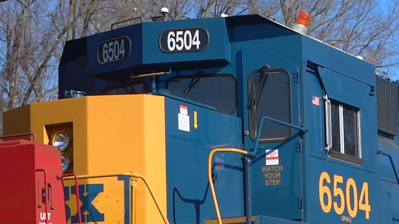 CSX EMD GP40-3 In Relay, Maryland