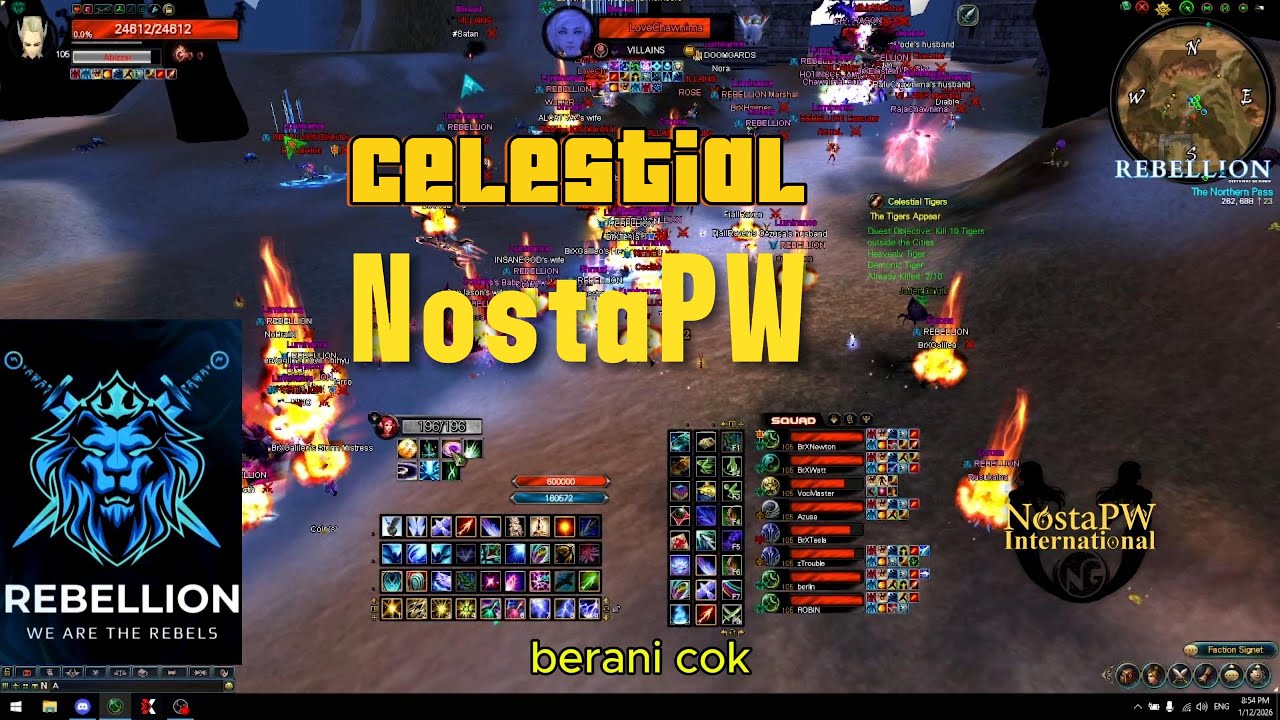 CELESTIAL WAR NOSTAPW 12/01/2026