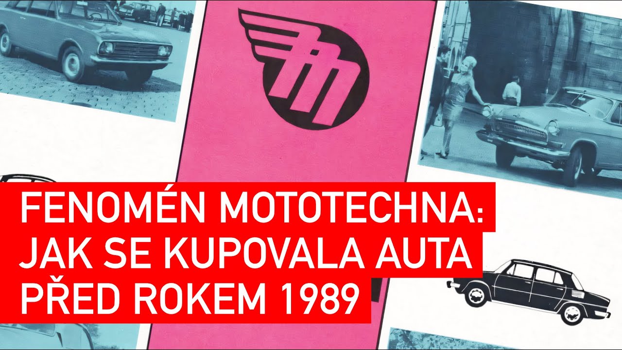 Fenomén Mototechna: Jak se kupovala auta před rokem 1989