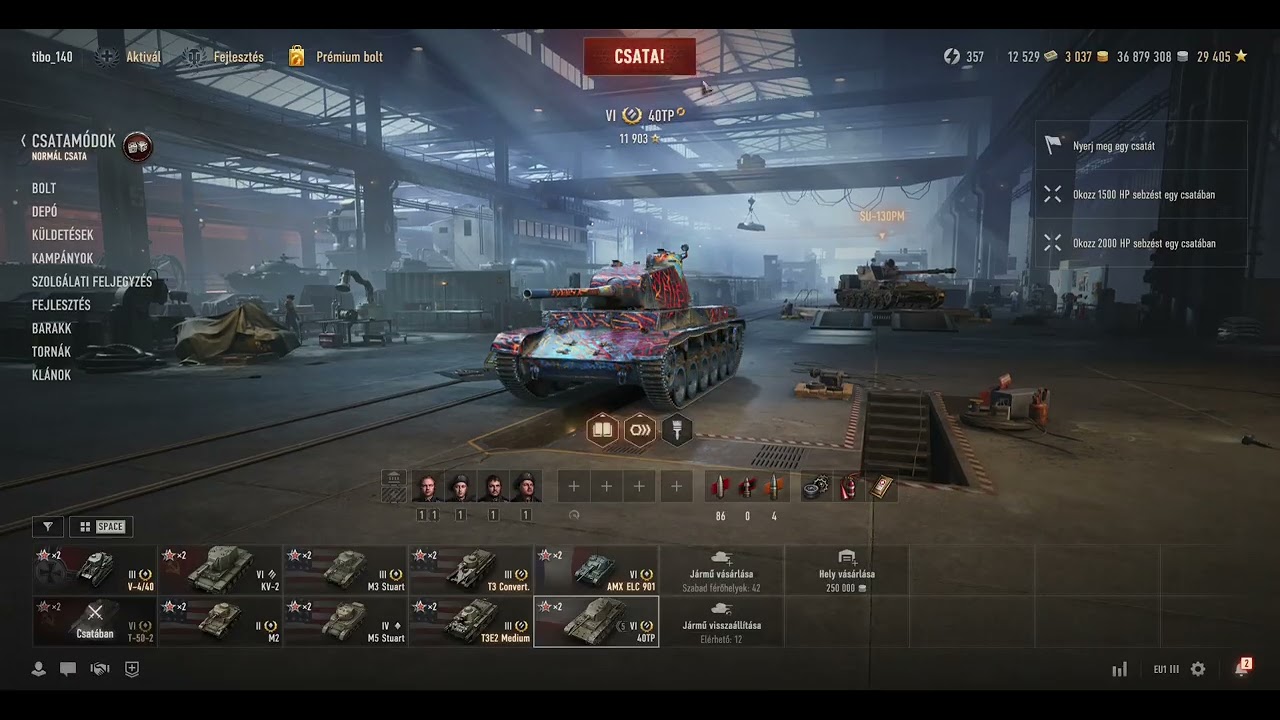 El terelte a figyelmemet            World of  Tanks 227 rész