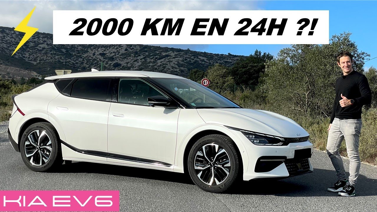 Essai KIA EV6 GT-line – 2 000 km en 24 heures en électrique ?