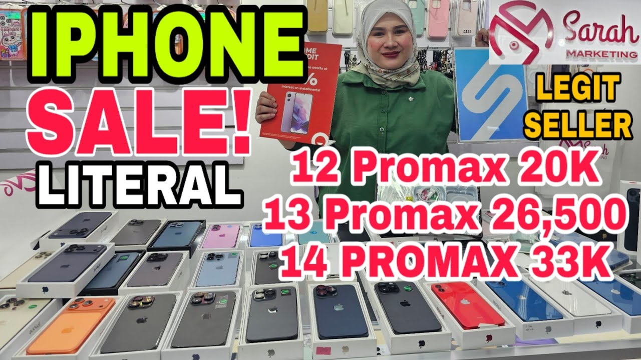 IPHONE LITERAL na SALE NGAYON Permanent STORE sa Vmall bagong tuklas legit paunahan