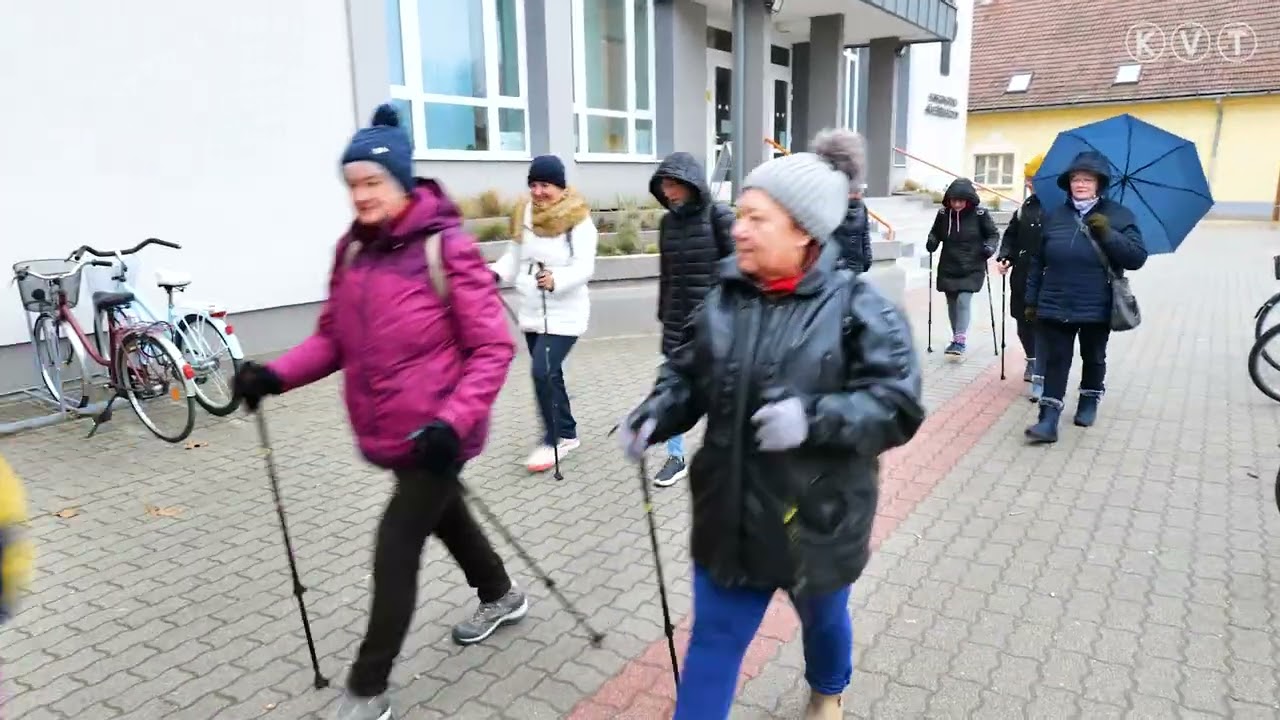 KISKUNMAJSA: A KISERDŐBEN SÉTÁLTAK A NORDIC WALKINGOSOK