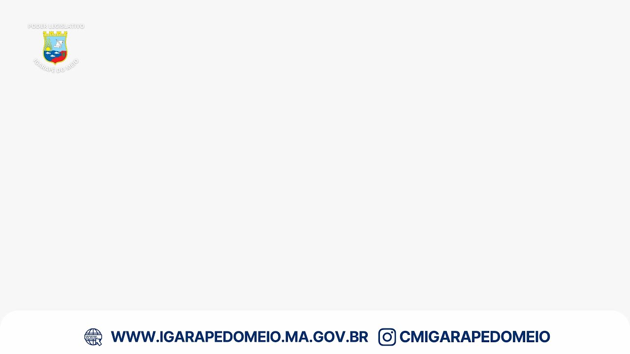 1ª SESSÃO EXTRAORDINARIA DA CAMARA MUNICIPAL DE IGARAPE DO MEIO