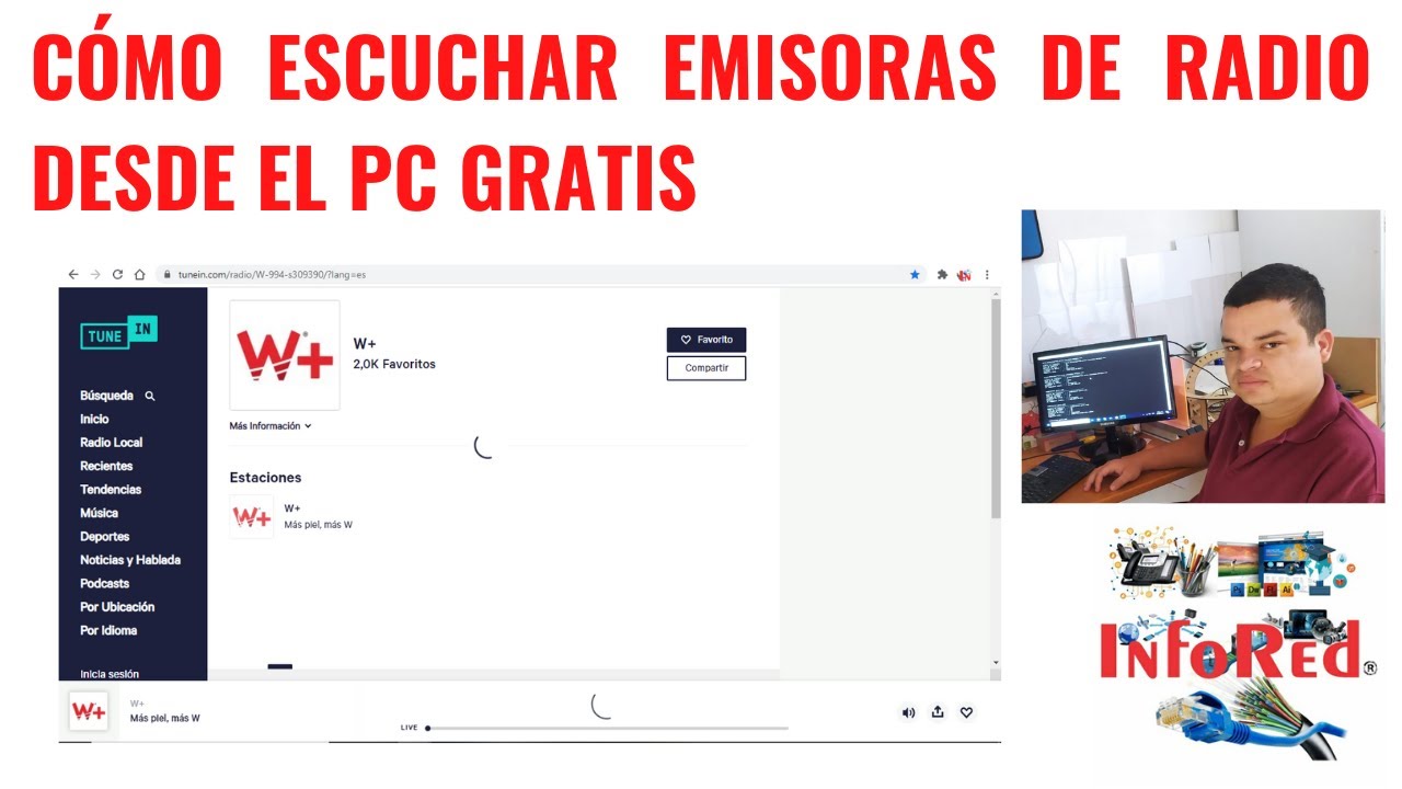 📌 📻 C&oacute;mo Escuchar Emisoras de Radio en Colombia Desde el PC o Smartphone con TuneIn Radio Gratis 🎶📡