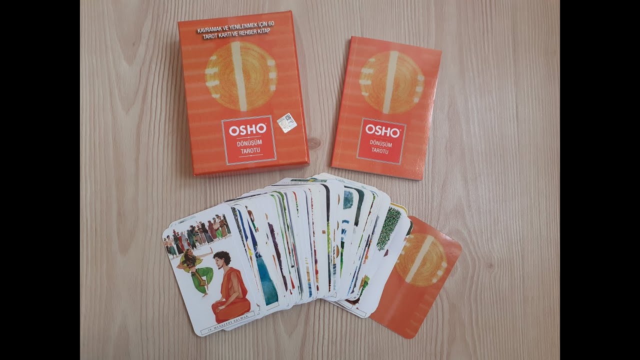 OSHO DÖNÜŞÜM TAROTU KARTLARI TANITIMI