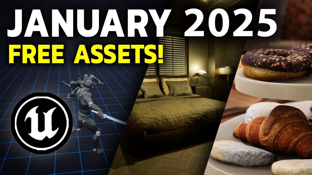 January FREE Marketplace Content Review - Unreal Engine 5.5