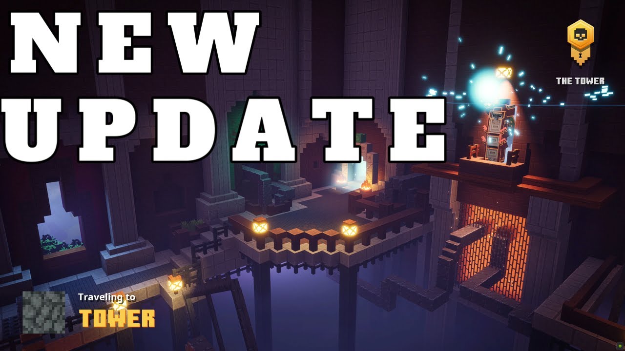 Minecraft Dungeons -  Halloween Tower FULL WALKTHROUGH