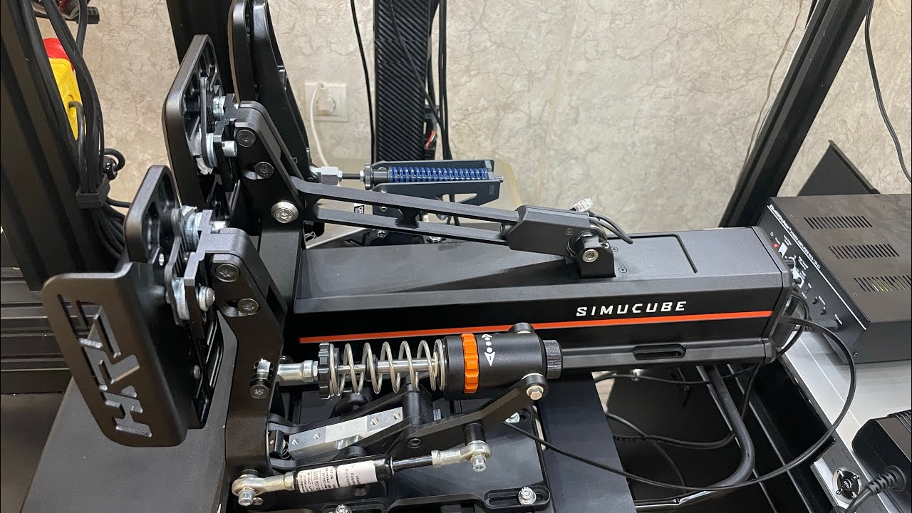 @simucube Active Pedal Pro Test-Dries Vanthoor LMH Settings#samsungodyssey#motionsimulator#soelpec