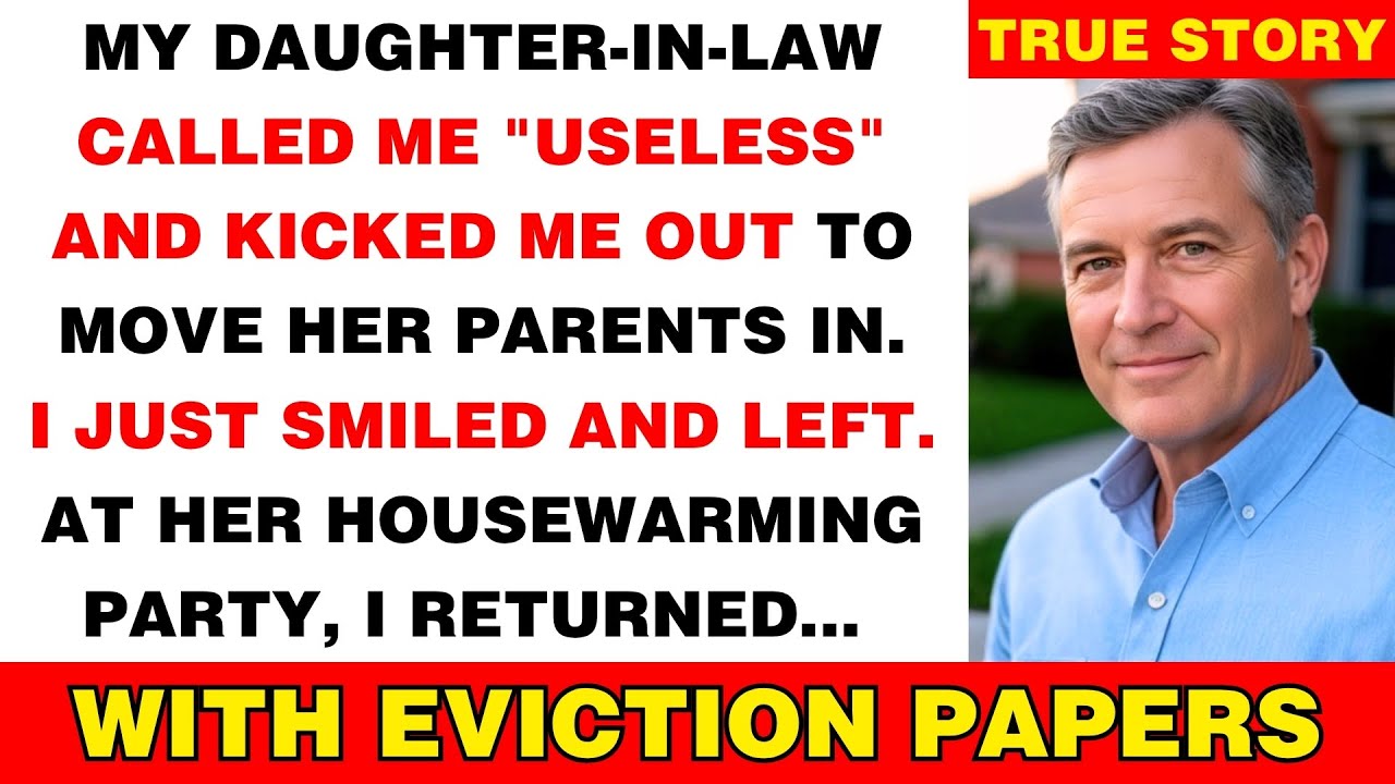 My Daughter-in-Law Kicked Me Out to Move Her Parents In—I Returned With New Owners and 30-Day Notice