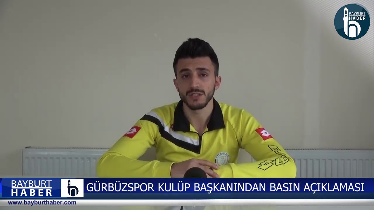 Gürbüzspor Kulüp Başkanı Abdurrahim Gürbüz'den Basın Açıklaması