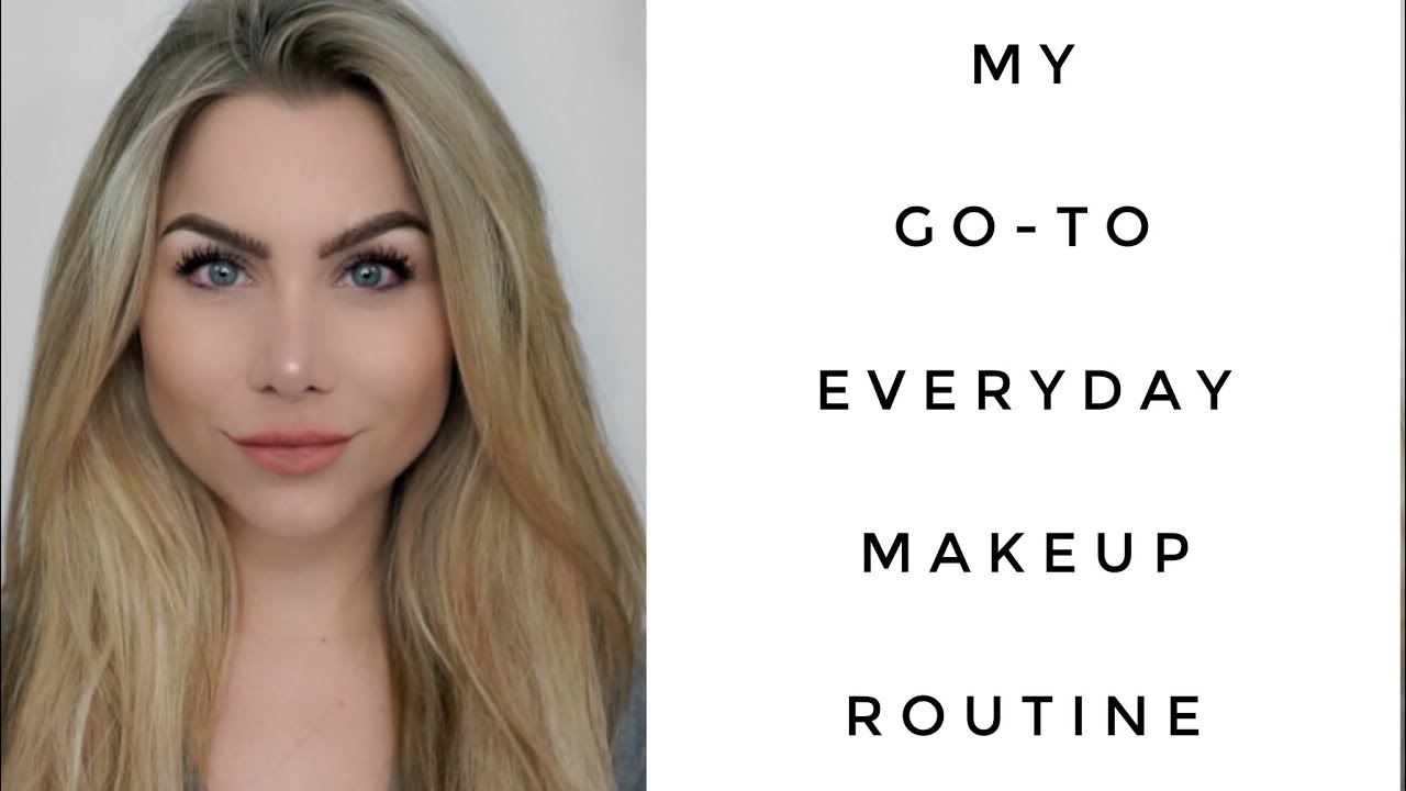 My current go-to makeup routine | everyday makeup routine 2018 | beeisforbeeauty