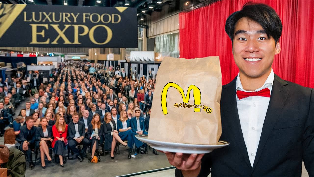 Я обслуживал McDonald's на выставке Luxury Food Convention