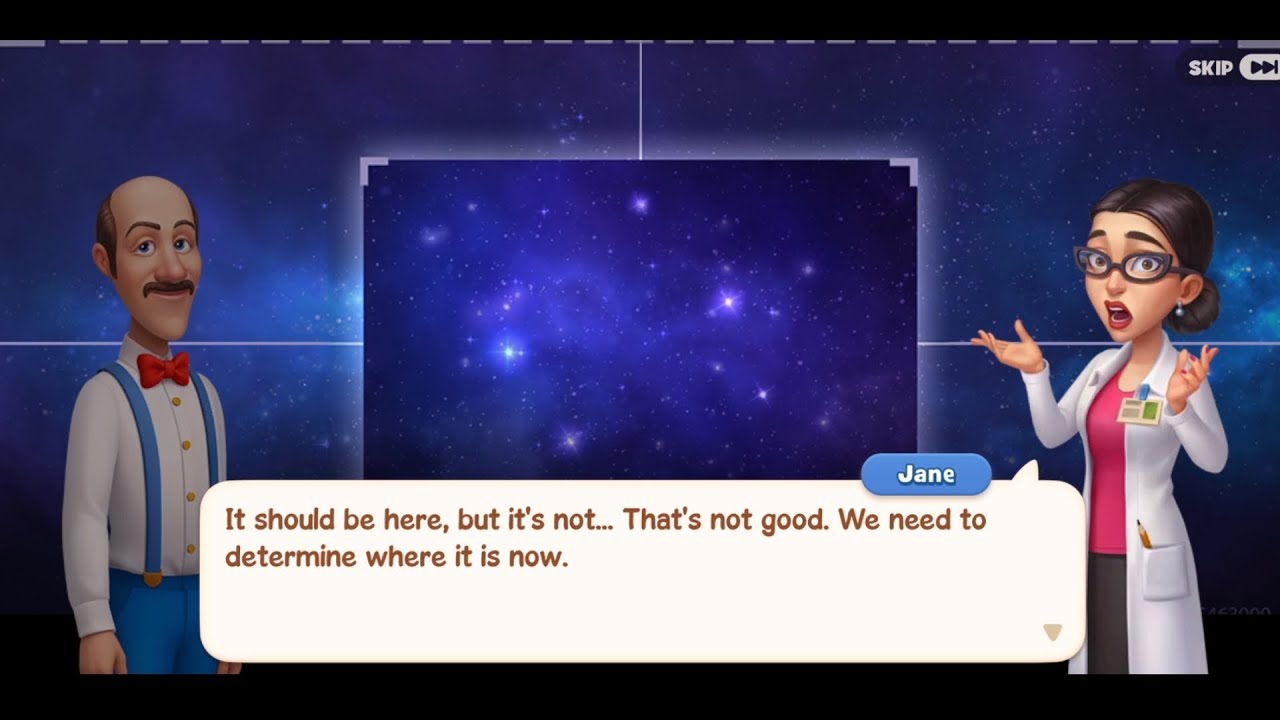 GardenScapes Observatory Lab day 3 !! finding the asteroid☄️ !!