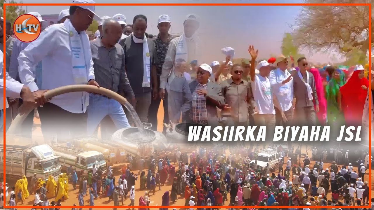 Wasiirka Biyaha JSL Oo Dhaambiyood Wayn Ka Hirgeliyay Degmada Xaaji Saalax