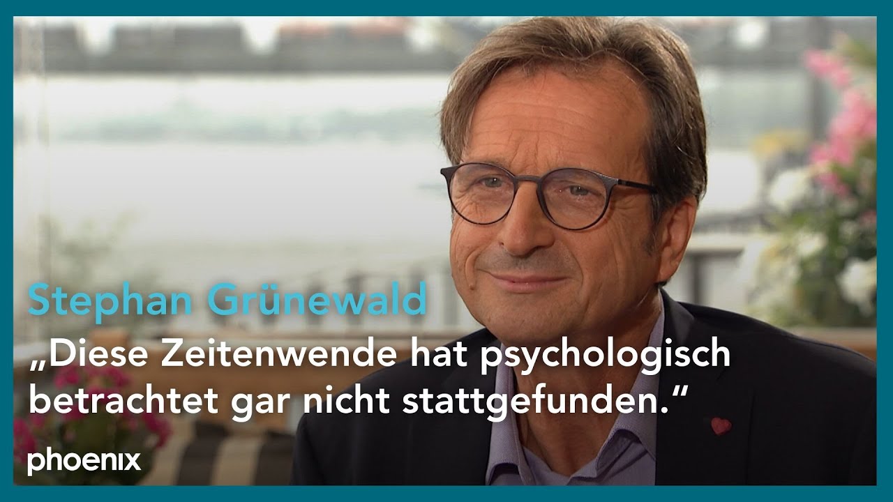 phoenix persönlich: Psychologe Stephan Grünewald zu Gast bei Theo Koll