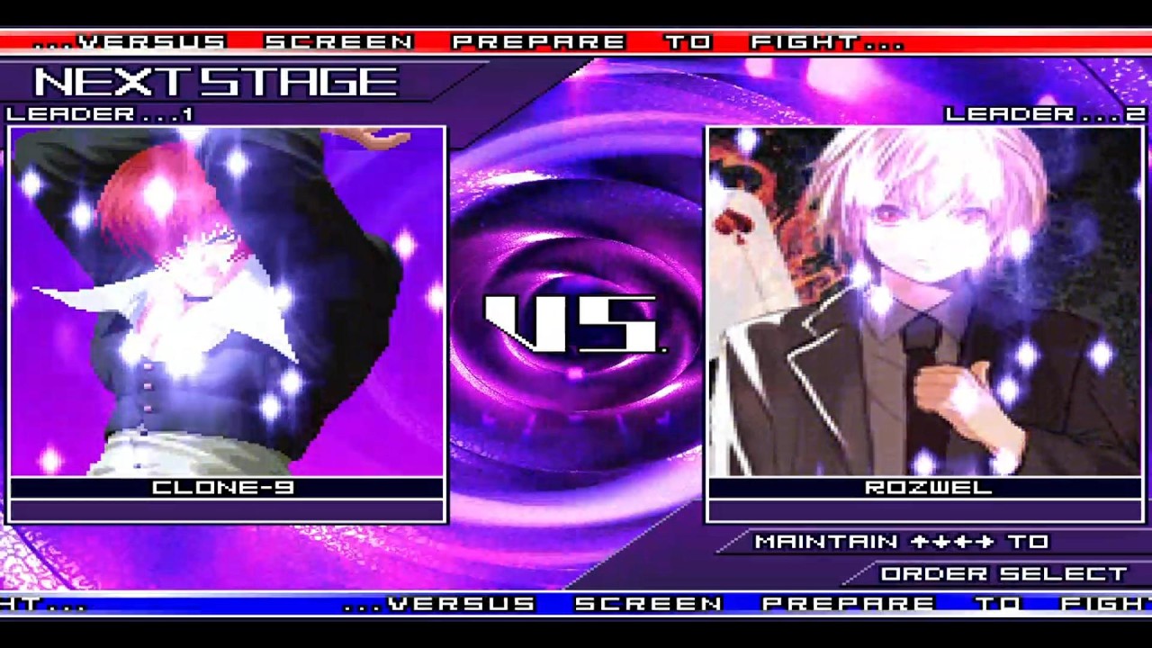 Iori clone  vs Rozwel  | IKEMEN GO – KOF Memorial Screenpack Edition
