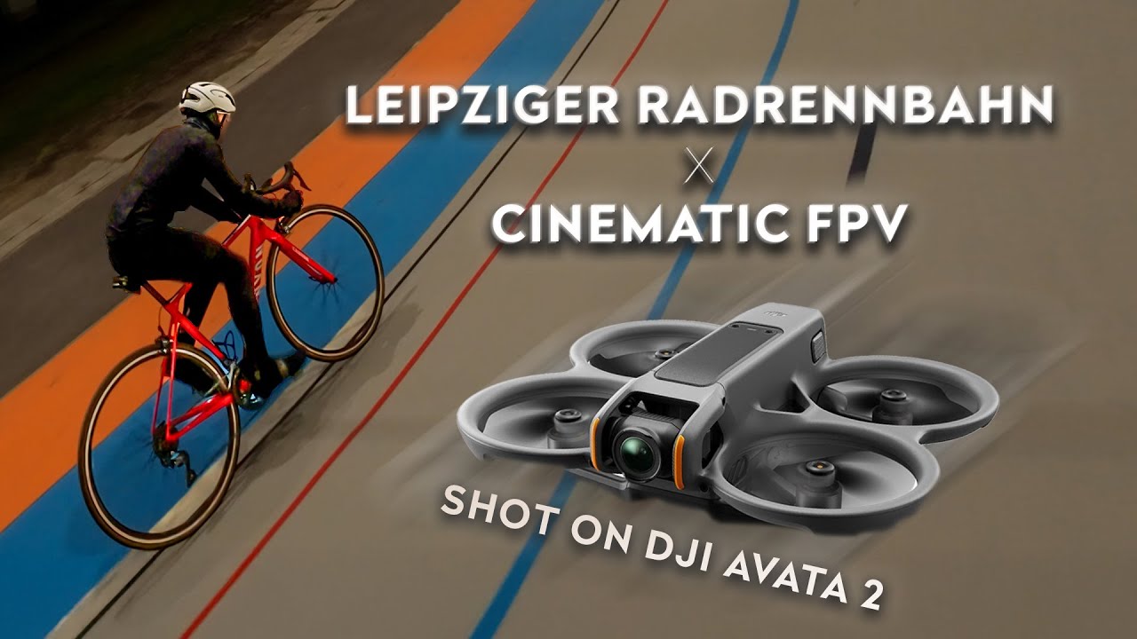 Cinematic FPV x Radrennbahn - Leipzig von Oben (Shot on DJI Avata 2)