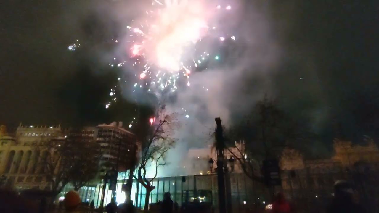 Mascletá de Colores. Ayuntamiento de Valencia 28 de Febrero 2026. Pirotècnia Peñarroja. 