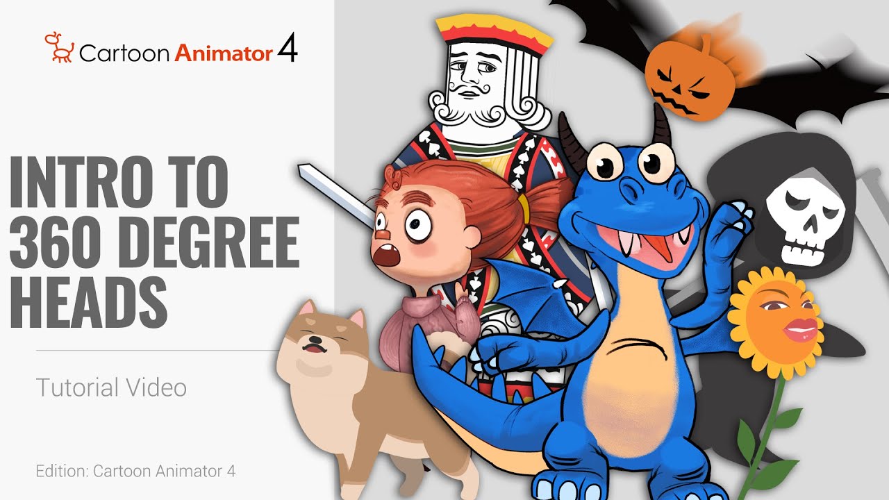 Cartoon Character Maker - Facial Animation for 2D Cartoon Heads | Cartoon Animator