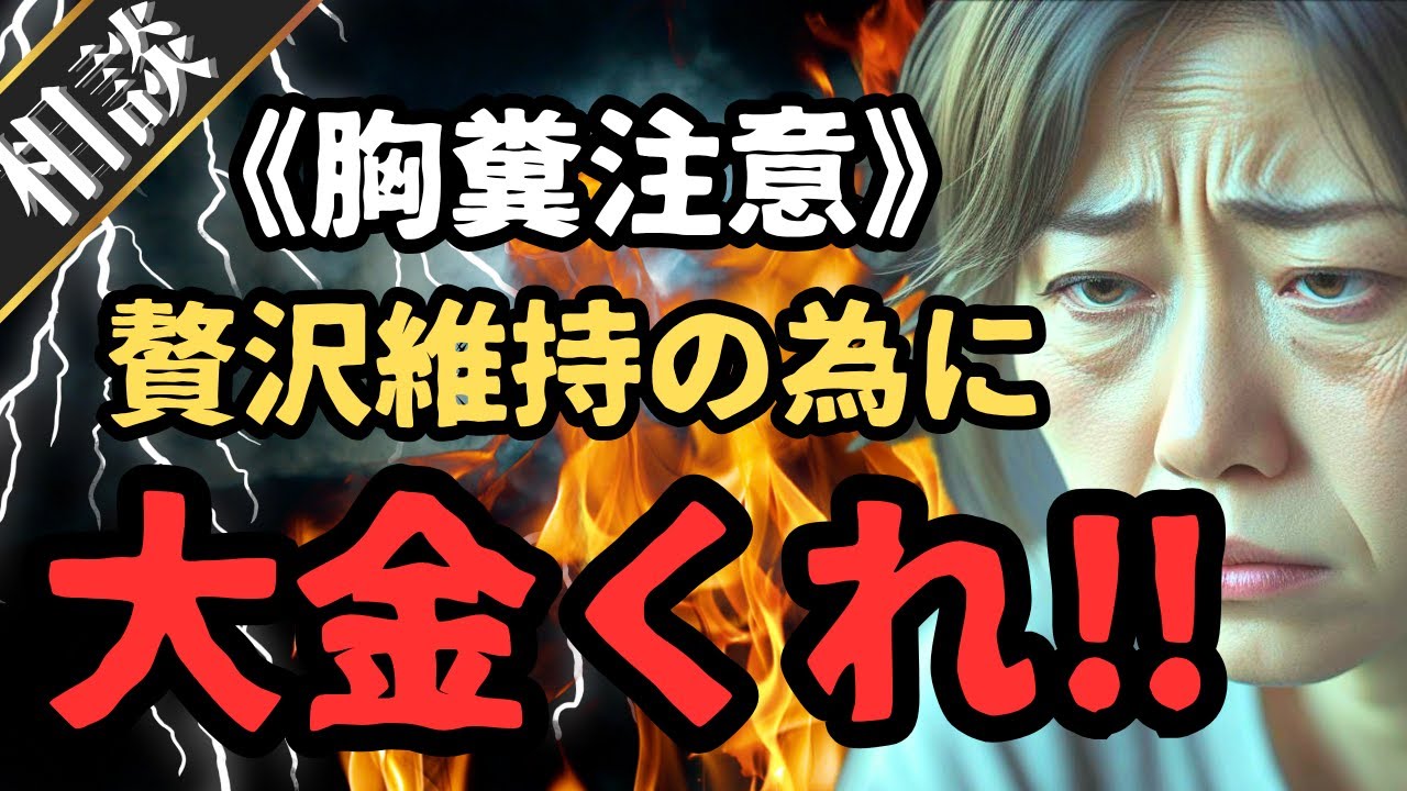 【支援】姉に寄生して生きる！！贅沢維持したい不幸を呼ぶ女から家賃くれ