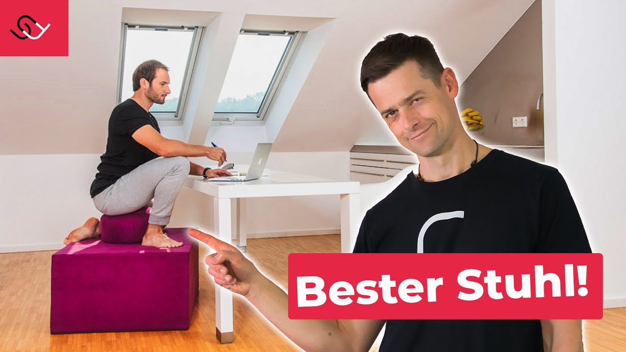DIESER Bürostuhl macht dich GESUND und FIT - paleo chair - Gesund Sitzen