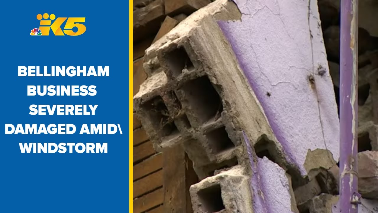 Bellingham business loses back wall during major windstorm