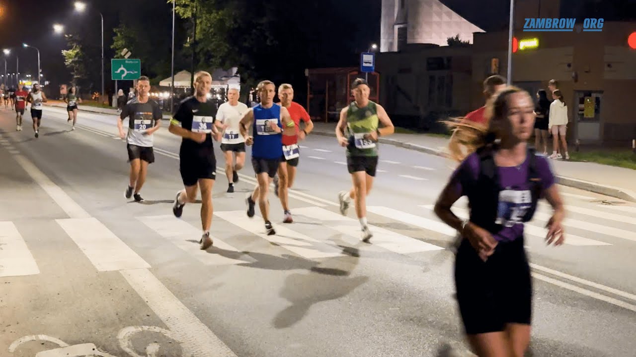Charytatywny Bieg Nocny OstroVit 2025 - #zambrow  #ostrovit #bieganie