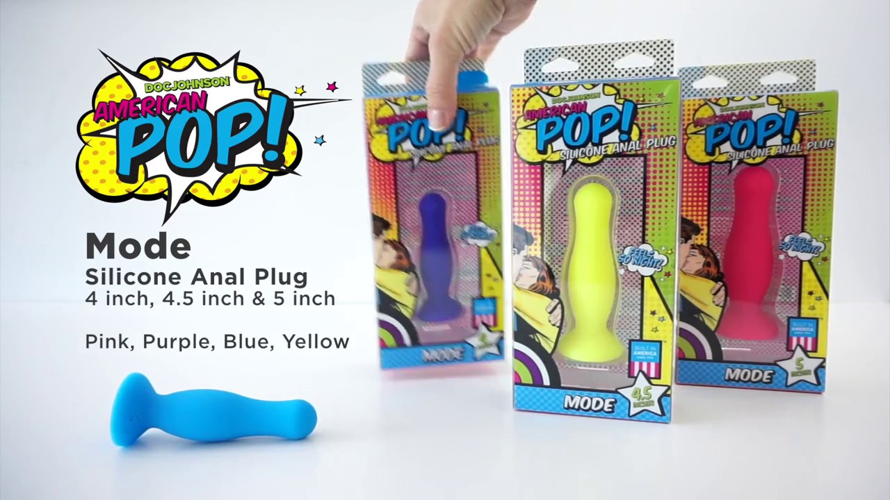 American POP! - Mode Silicone Anal Plugs
