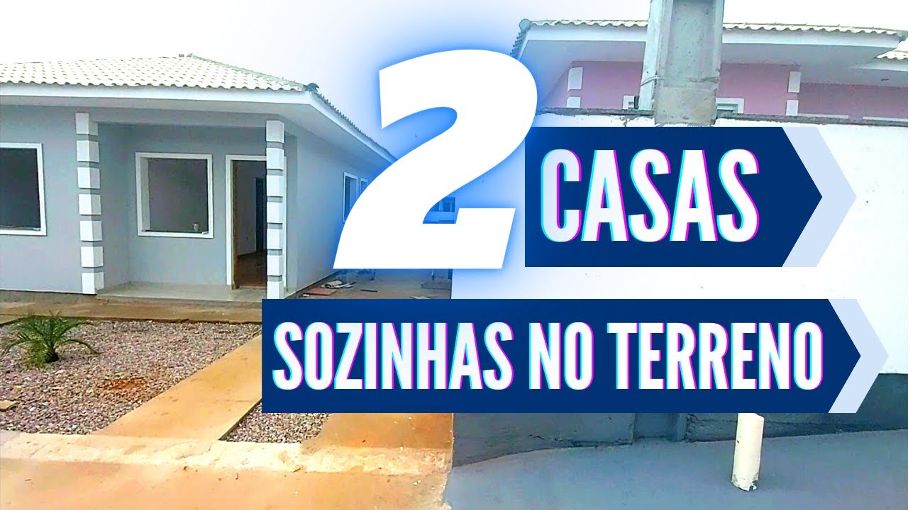 🏡 2 CASAS SOZINHAS NO TERRENO EM PALHOÇA SC