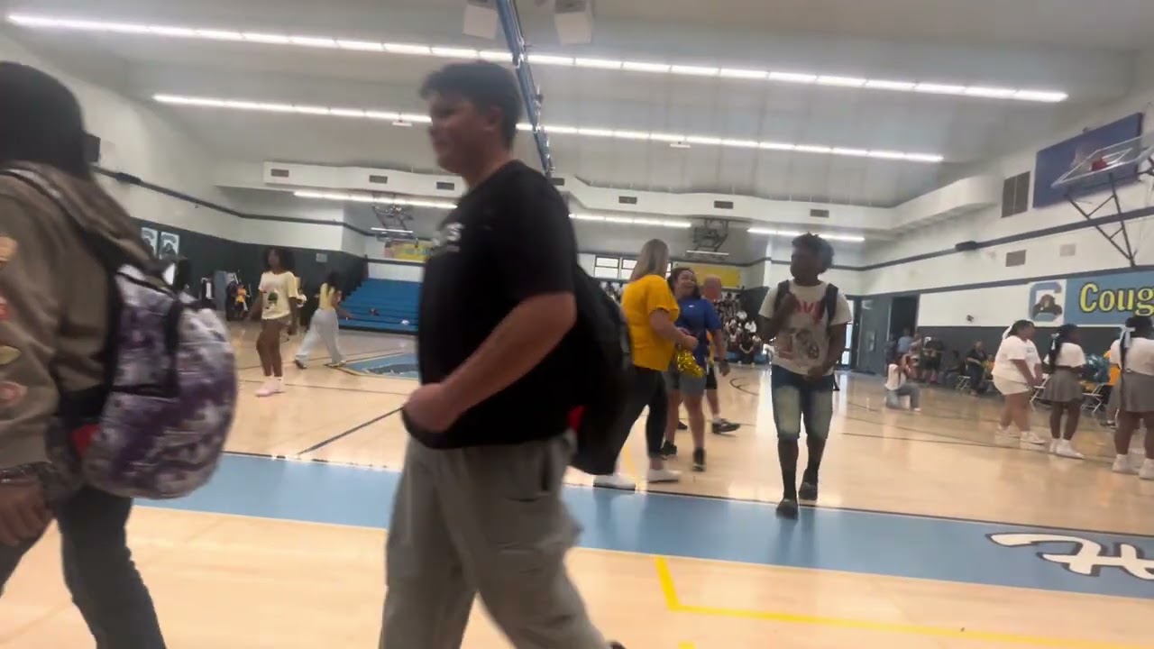 Center high school welcome back rally 2025