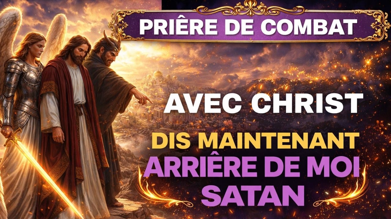 DIS MAINTENANT ARRIÈRE DE MOI SATAN PRIÈRE -💥 PUISSANTE DE DÉLIVRANCE