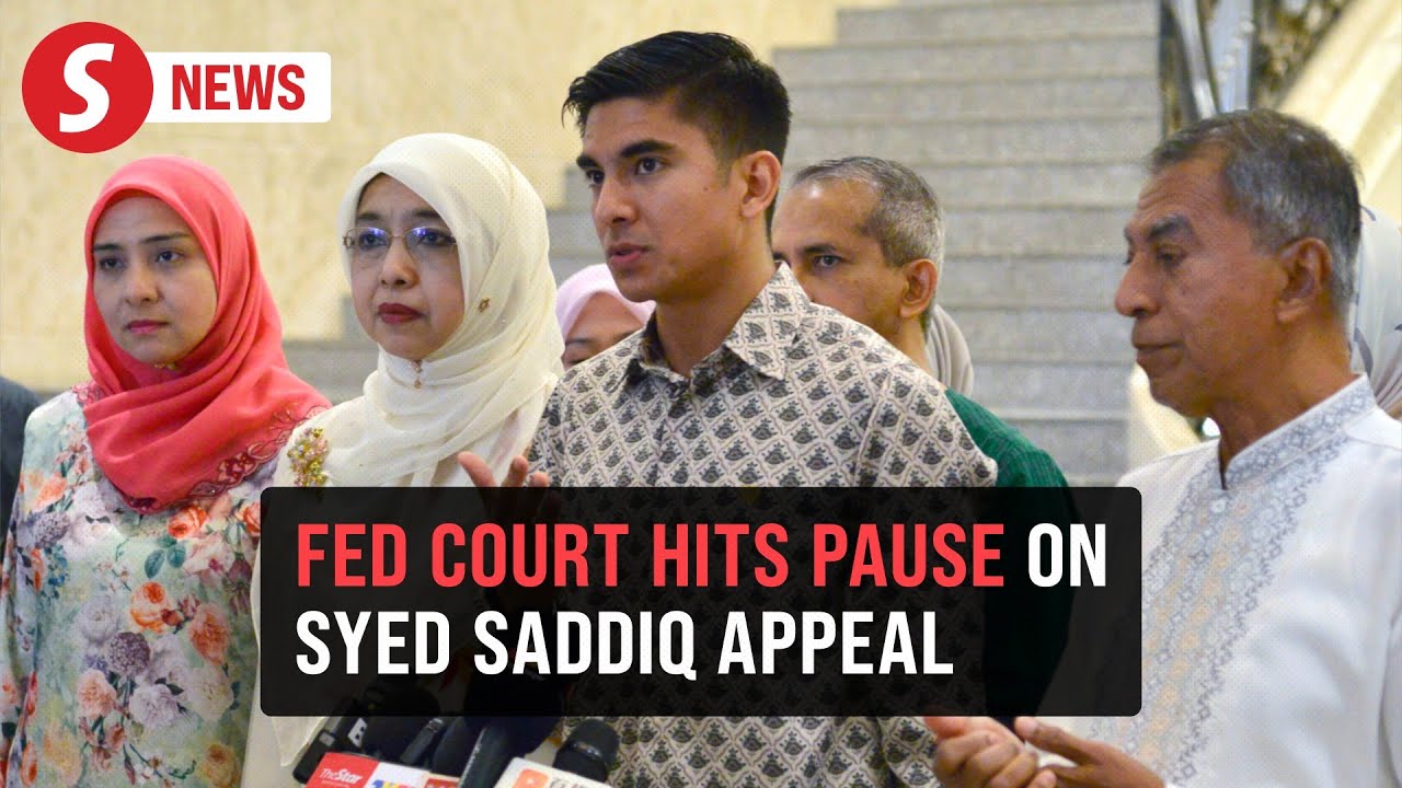 Federal Court hits pause on Syed Saddiq appeal, tells both sides to rethink