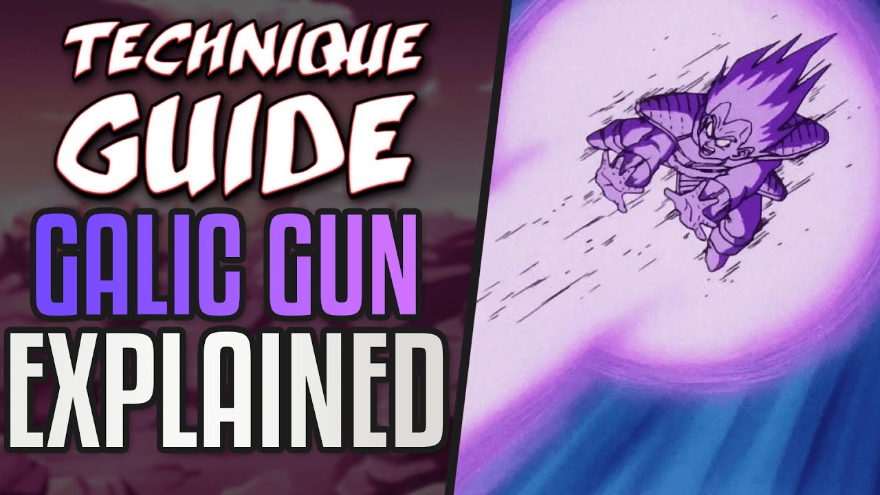 Vegeta's Galick Gun Explained