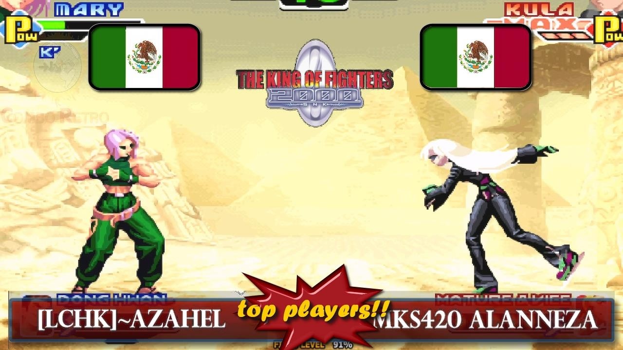 [TOPs KOF 2000 FT5] [LCHK]~Azahel (Mex) vs MKS420 AlanNeza (Mex) #kof2000