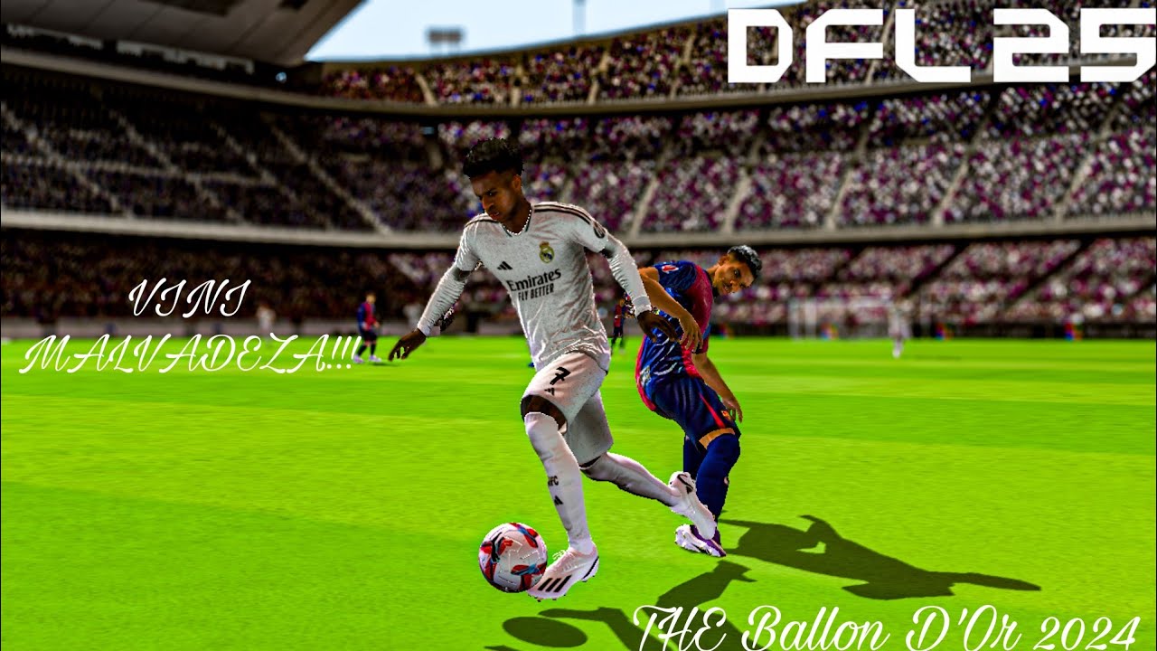 DFL 25 - Real Madrid vs. Barcelona - La Liga 24/25 El Clásico Match at the Bernabéu |
