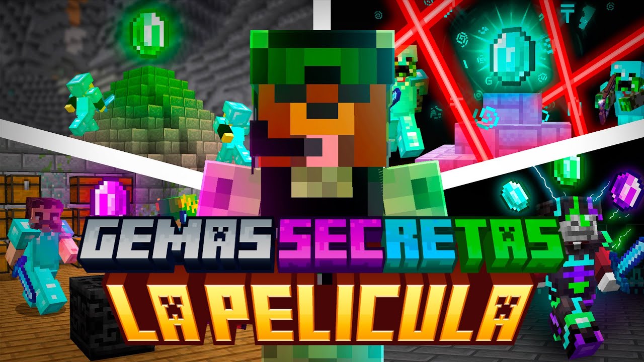 Las GEMAS SECRETAS de Minecraft - LA PELÍCULA