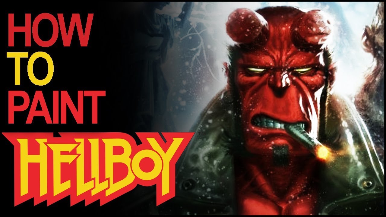 Hellboy Painting Guide -  New Mantic Miniature Game