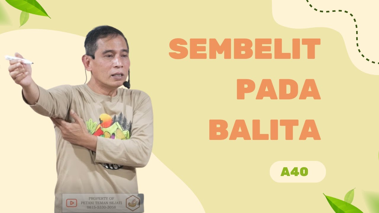 Sembelit Pada Balita