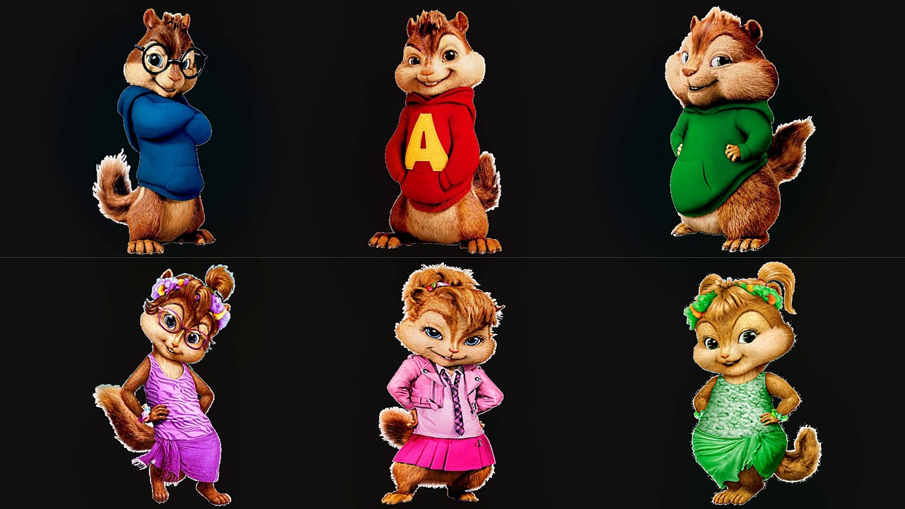 4 Minutes - Madonna , Chipmunks & Chipettes Version_HD