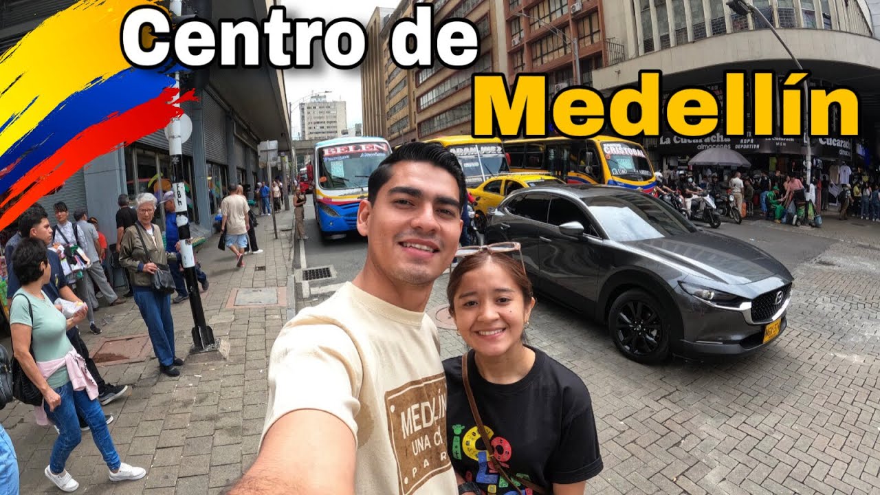 RECORRIENDO EL CENTRO DE MEDELLIN COLOMBIA 🇨🇴