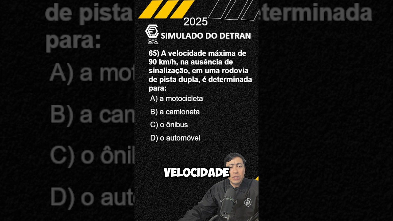 Legisla&ccedil;&atilde;o de tr&acirc;nsito 🚦Promeiros socorros 🚑 Prova do DETRAN 2025 #cnh