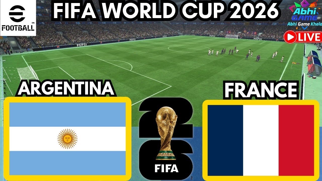 France vs Argentina | FIFA World Cup 2026 Final | Ft. Messi, Mbappé, Dembélé & Martínez